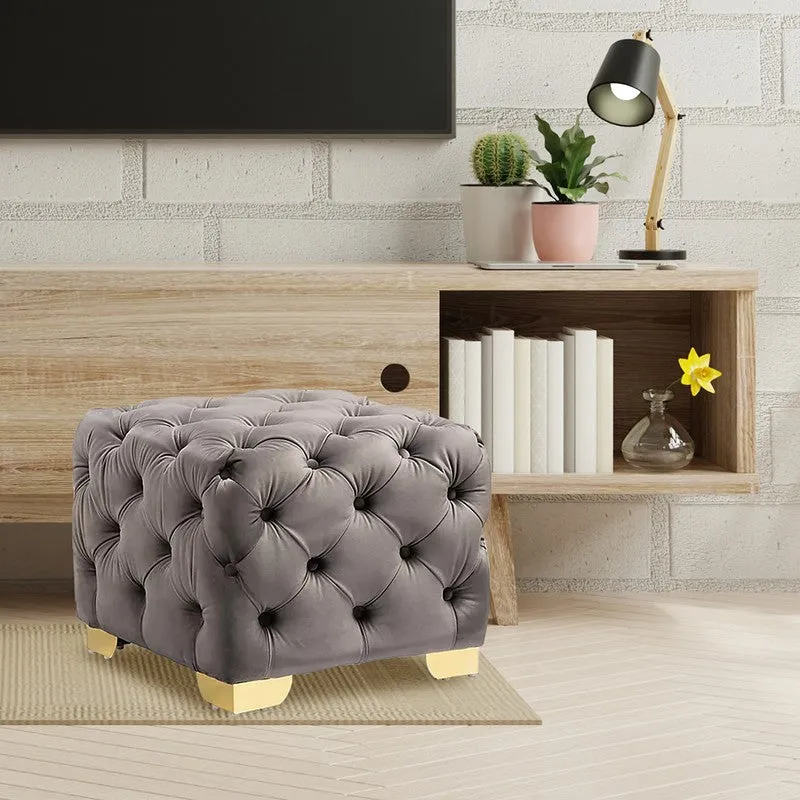 Averon Pluffa Ottoman - Grey media 5