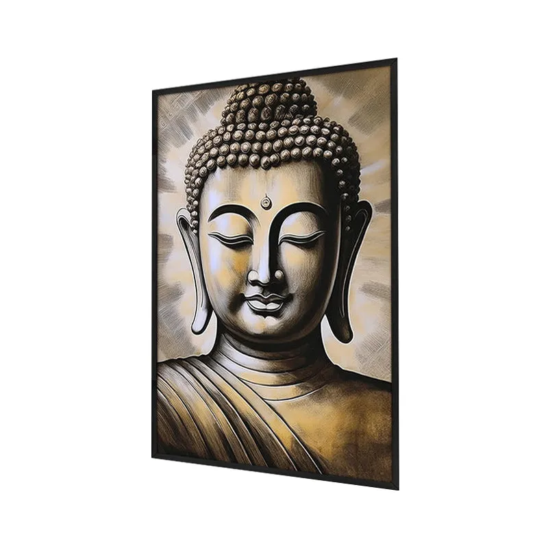 Eternal Enigma Wall Painting With Frame media 3