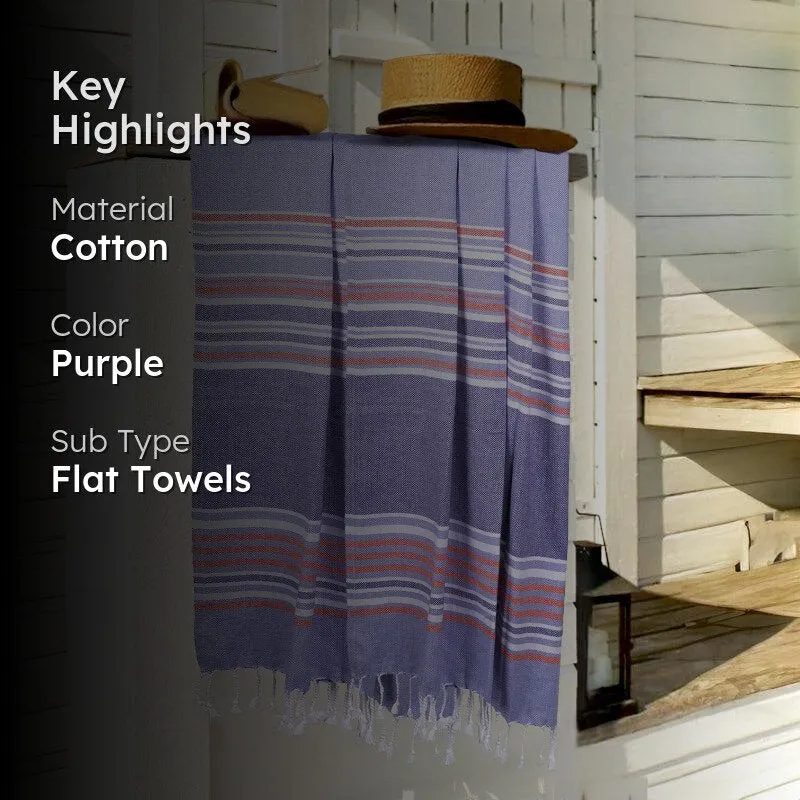 Jadore Bath Towel (Lilac) - Set Of Two media 2