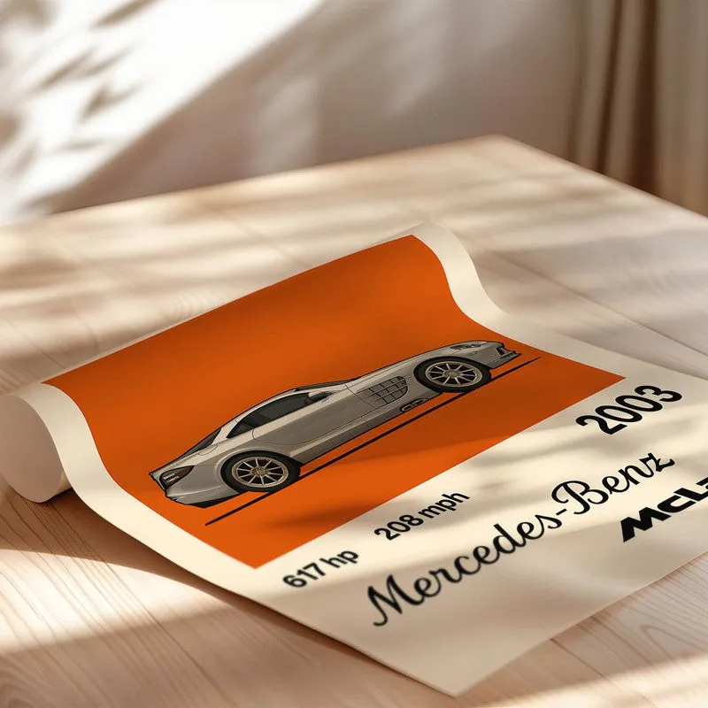 SLR McLaren Legacy Wall Poster media 5