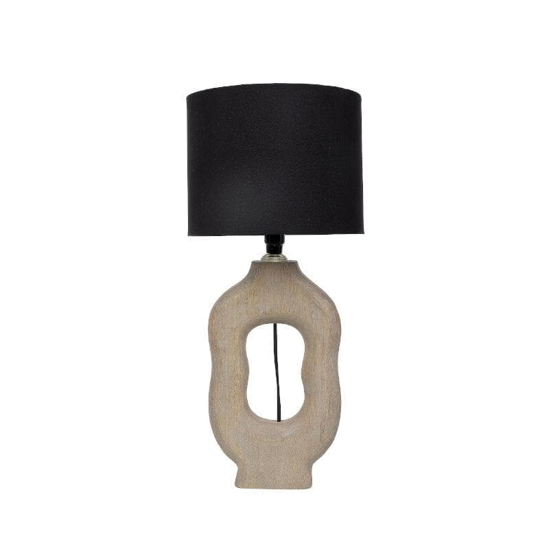 Bisara Tissle Fabric Table Lamp - Black,Grey media 4