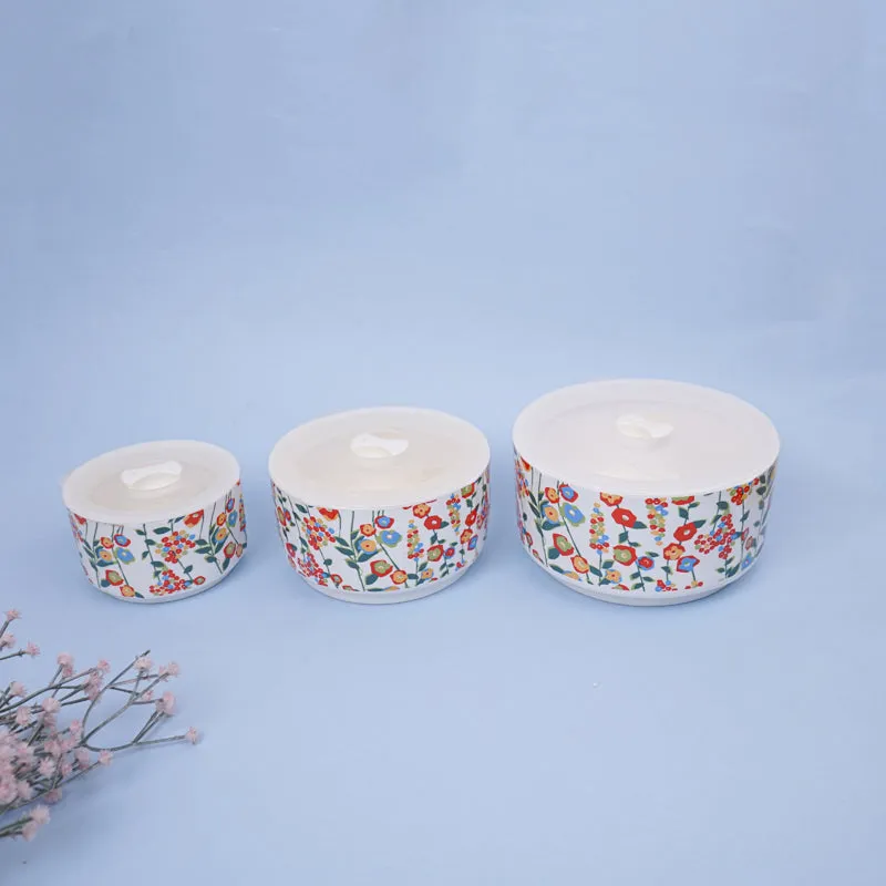 Moniya Airtight Storage Container (300 mL/600 mL/1000 mL) - Set Of Three media 1