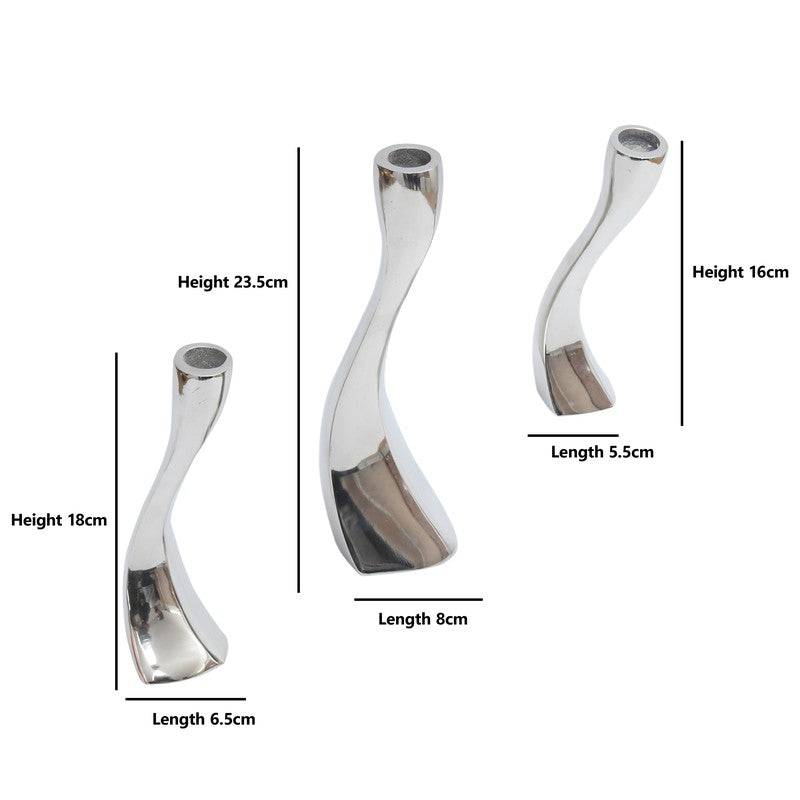 Delpha Candle Holder - Set Of Three media 6