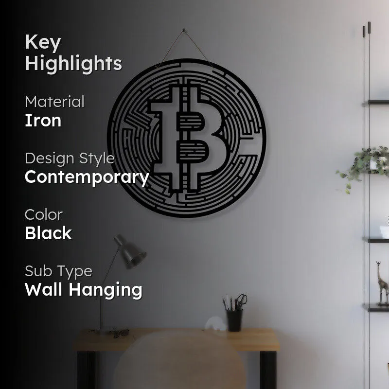 BitCoin Iron Wall Accent media 2