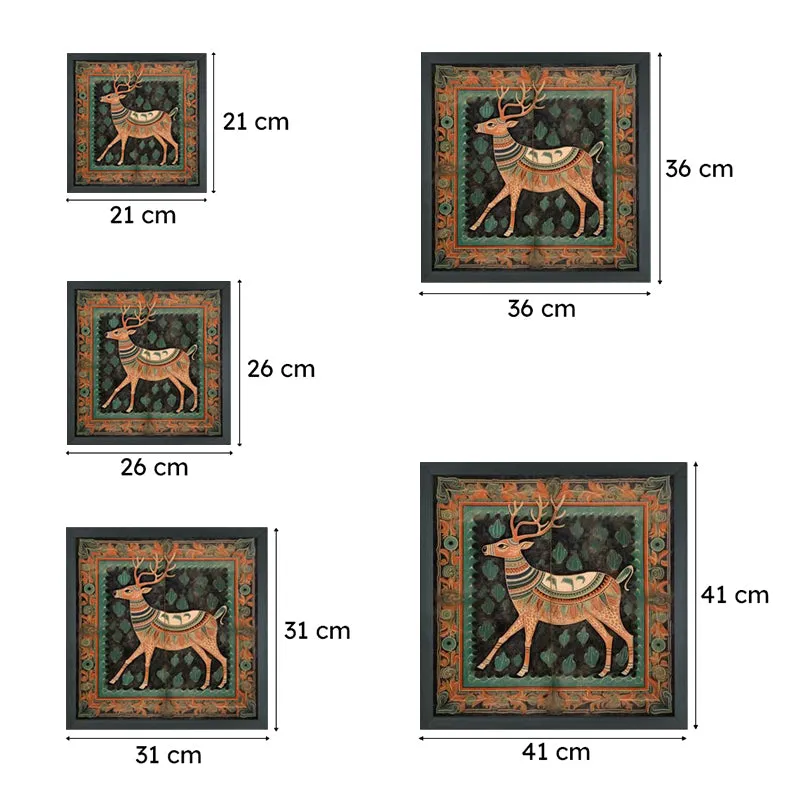 Deer Drona Canvas Wall Art media 6