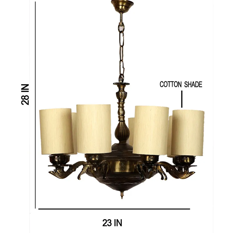 Vilona Cylindrical Ceiling Lamp - Off White media 5