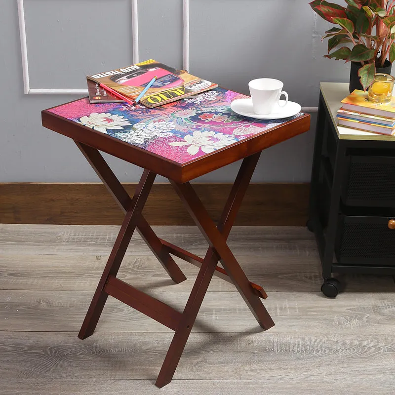 Laasya Folding Side Table media 1