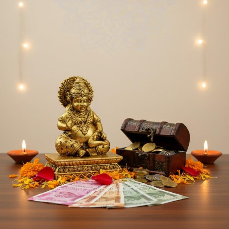 Blessing Lord Kuber Brass Idol