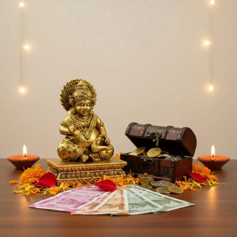 Blessing Lord Kuber Brass Idol media 1