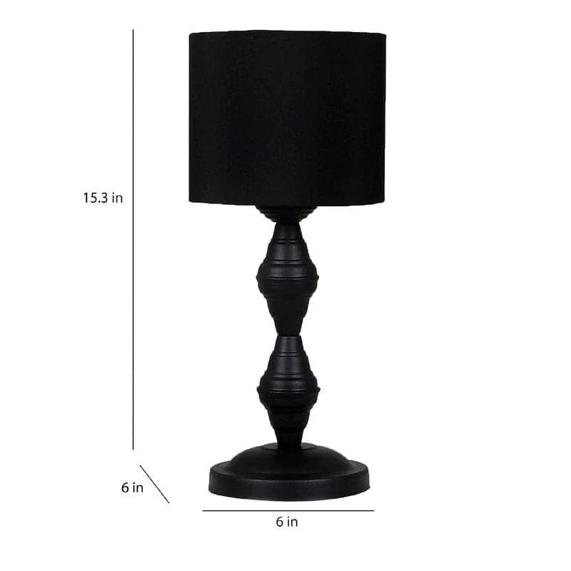 Bosea Gema Fabric Table Lamp - Black media 6