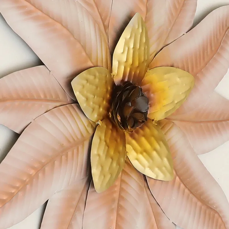 Forge Of Flora Metal Wall Accent - Pink media 4