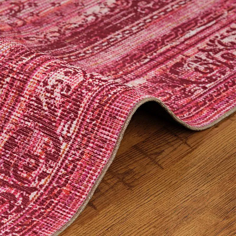 Nathan Ethnic Carpet - Pink media 4