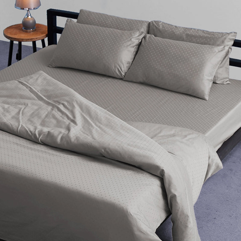 Calida Cotton Duvet Cover - Grey media 5