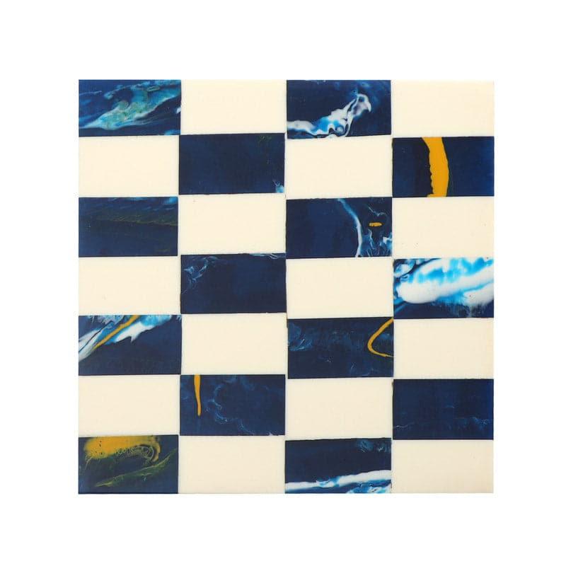 Chalma Checekred Coaster - Set Of Four media 3