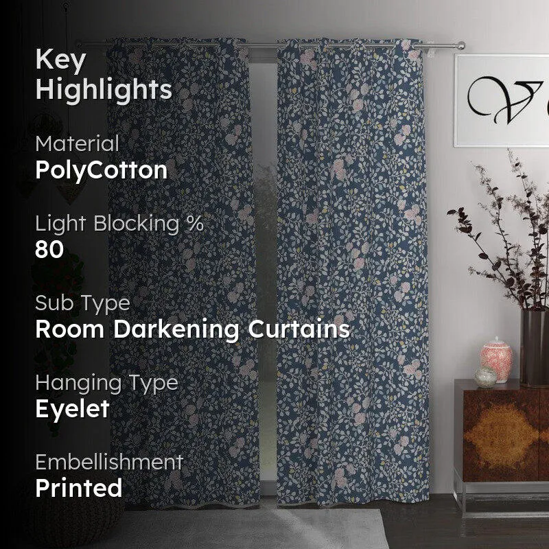 Bloom Glow Curtains - Set of Two media 2