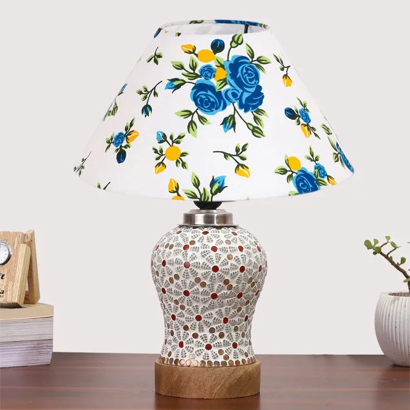 Harmyra Fleur Wooden Table Lamp - Multicolor media 4