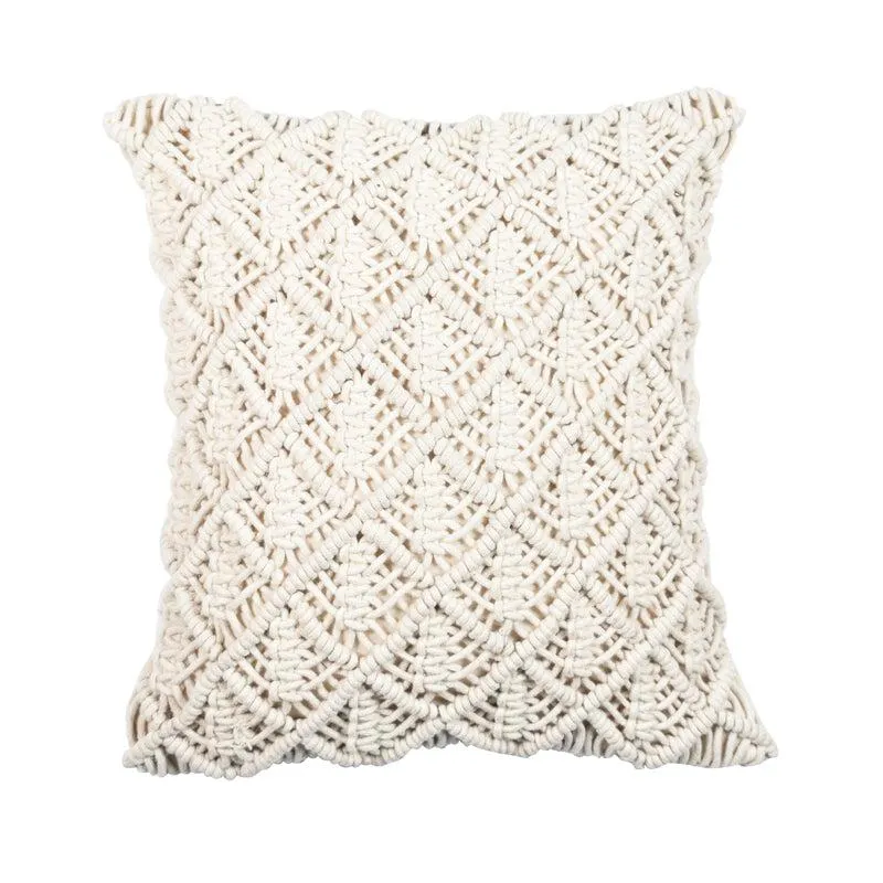 Quva Macrame Cushion Cover media 6