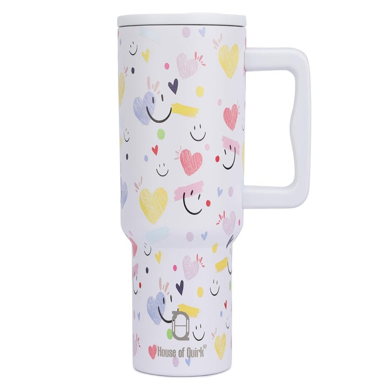 Belle Heart Stainless Steel Tumbler - 1200 ML media 3