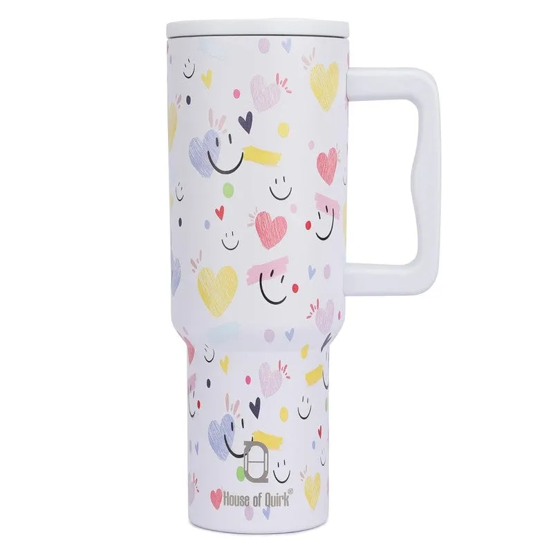 Belle Heart Stainless Steel Tumbler - 1200 ML media 3