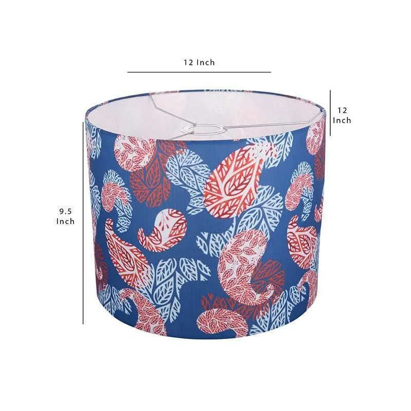 The Paisley Play Floral Fabric Ceiling Lamp media 5