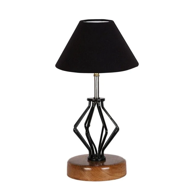 Firefly Fabric Table Lamp - Black,Brown media 4