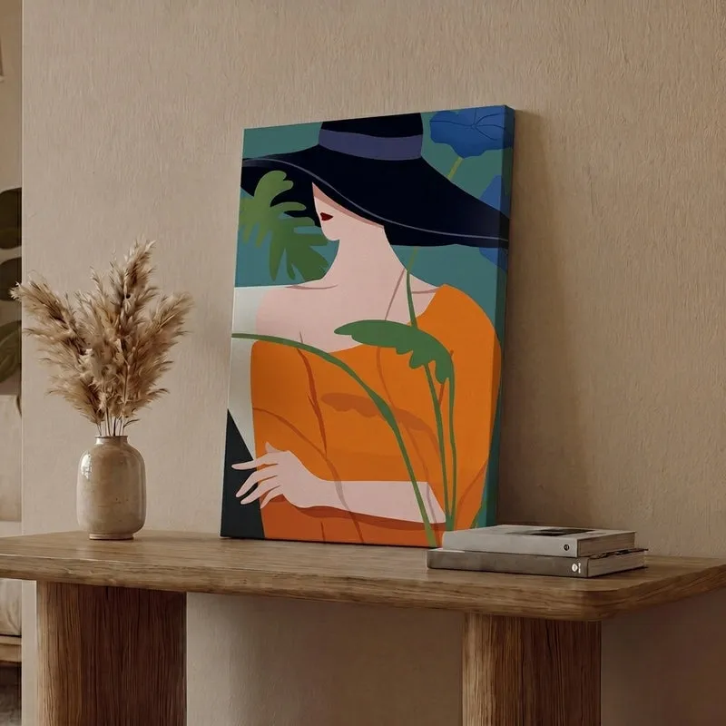 Feminine Peace Wall Painting media 1