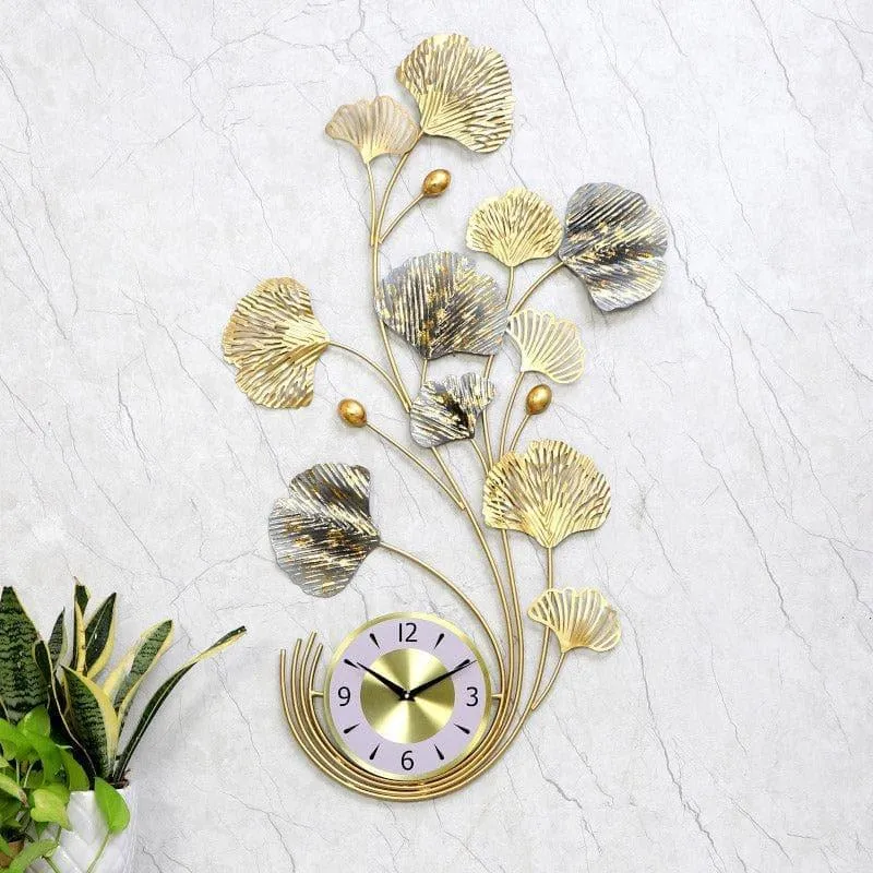 Floral Tune Wall Clock media 1