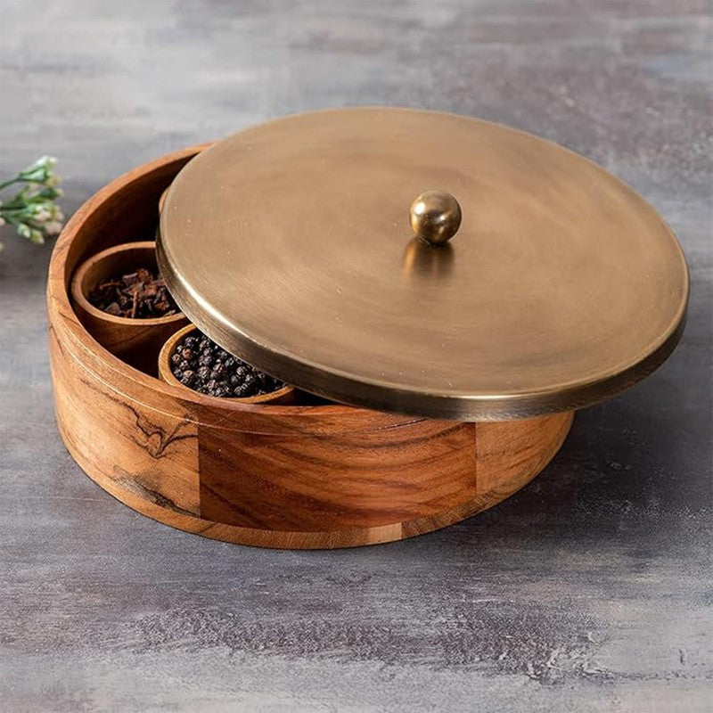 Wood · Stainless Steel