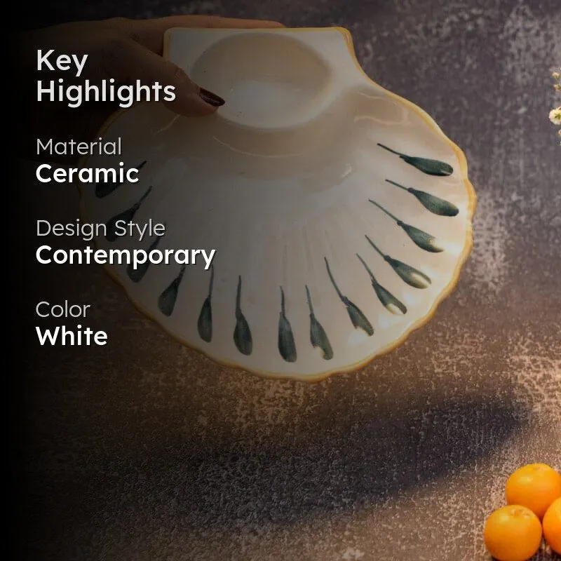 Sea Dive Ceramic Chip & Dip Platter media 2
