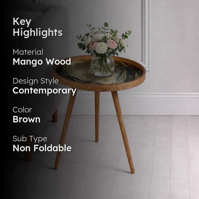 Oakmere Mango Wood Side & Bedside Tables media 2