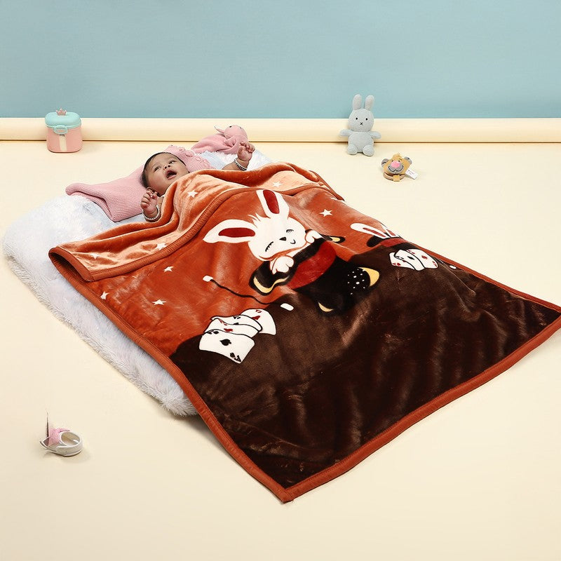 Monte Carlo Bunny Bliss Kids Blanket - 600 GSM