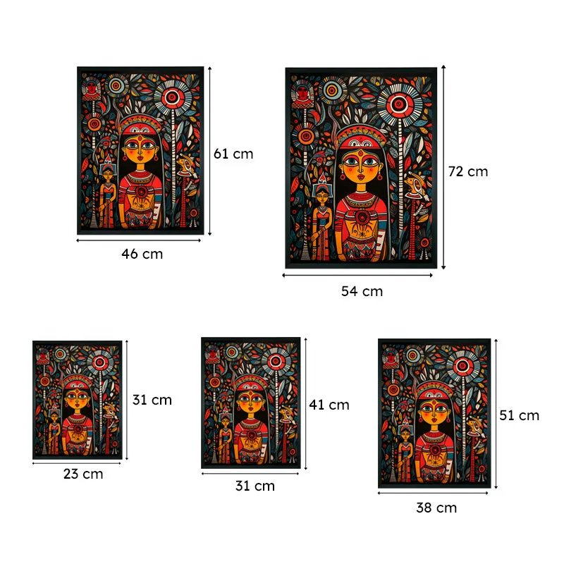 Divine Tribal Delve Wall Art media 8