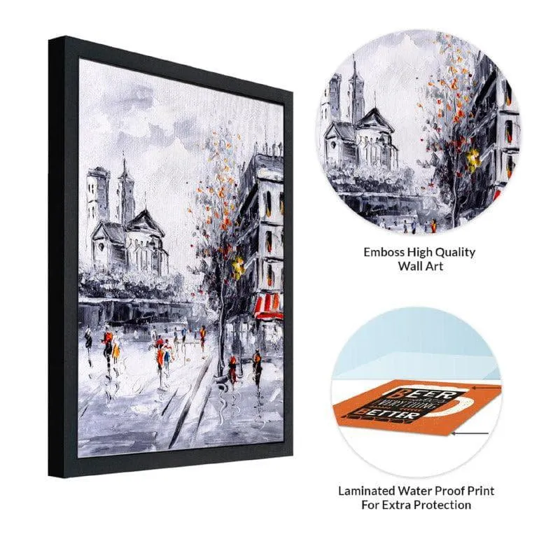 Busy Town Wall Art - Set Of Two media 4