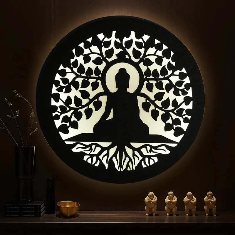 Bodhisatva Backlit Wall Art media 5
