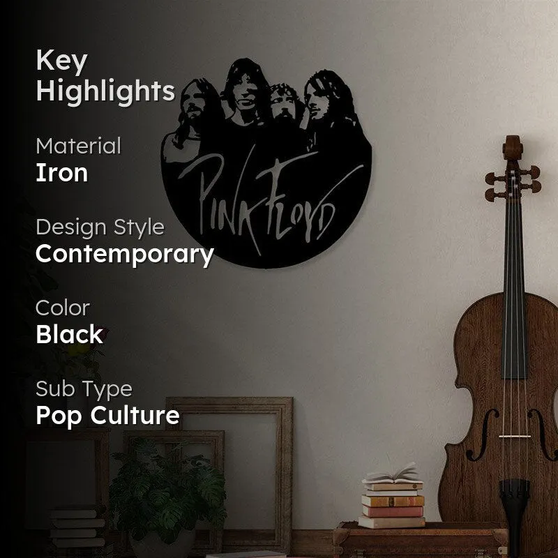 Pink Floyd Black Iron Wall Accent media 2