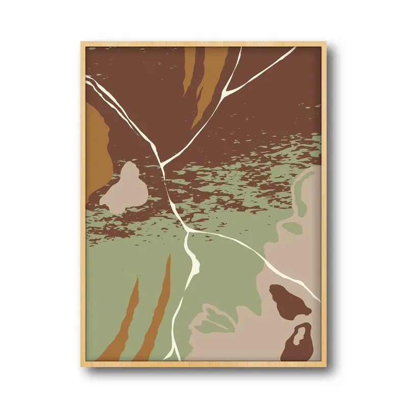 Dynamic Dreamscape Archival Paper Wall Art - Set Of Three media 7