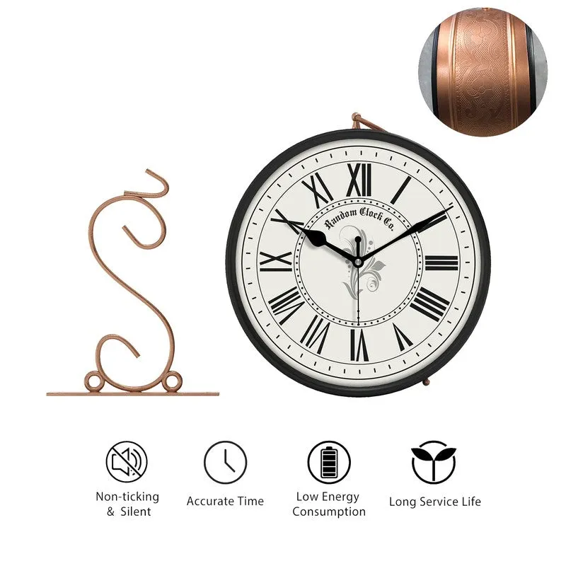 Regentia Double Sided Wall Clock media 7