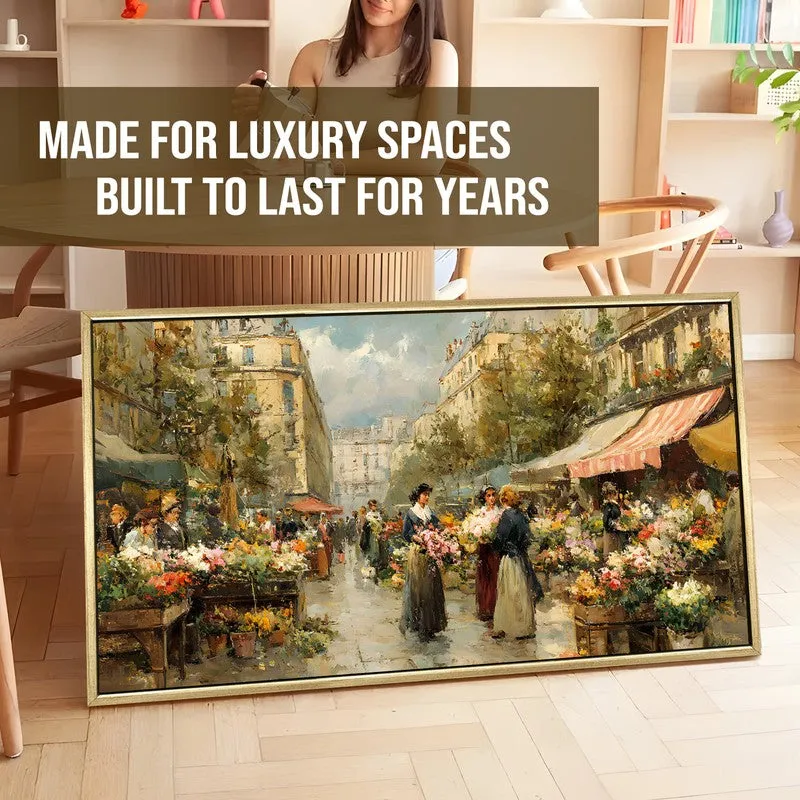 Antique European Market Journey Wall Art media 5
