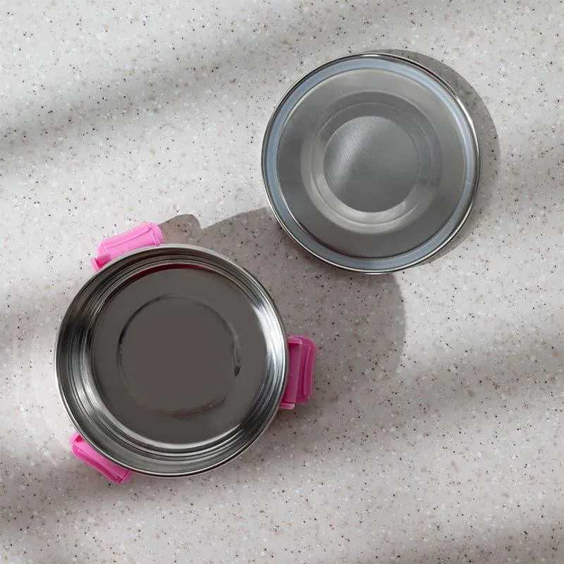 Clip Lock Lunch Box (275 mL) - Pink media 5