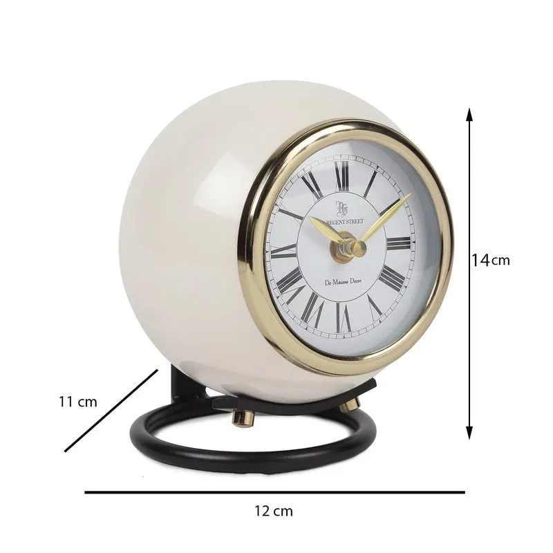 Retro Glow Round Table Clock media 7