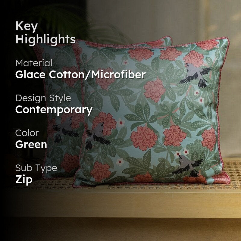 Bulbul Cushion Cover media 2