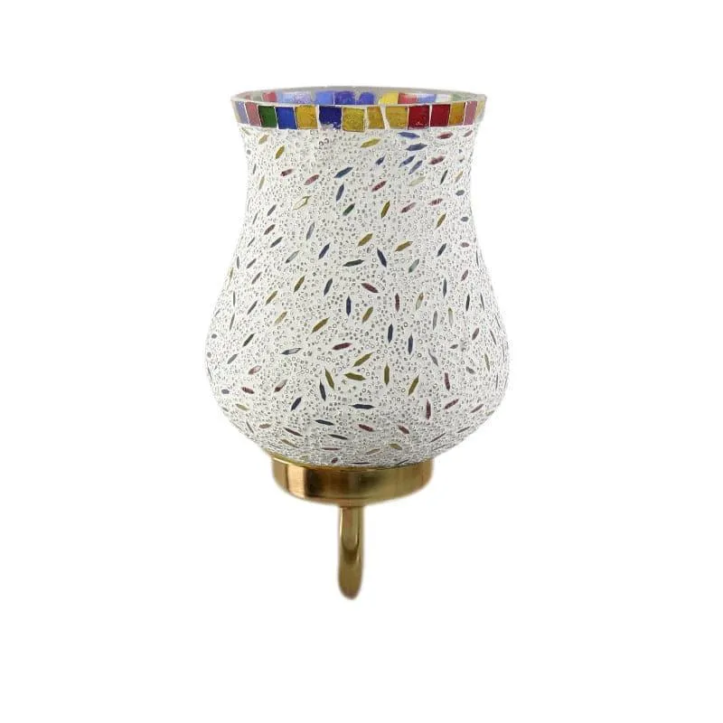 Galora Crista Goblet Glass & Metal Wall Lamp media 4