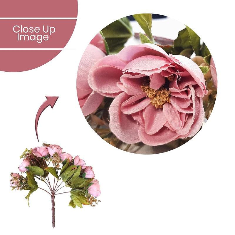 Rose Blossom Artificial Flower - Pink media 8