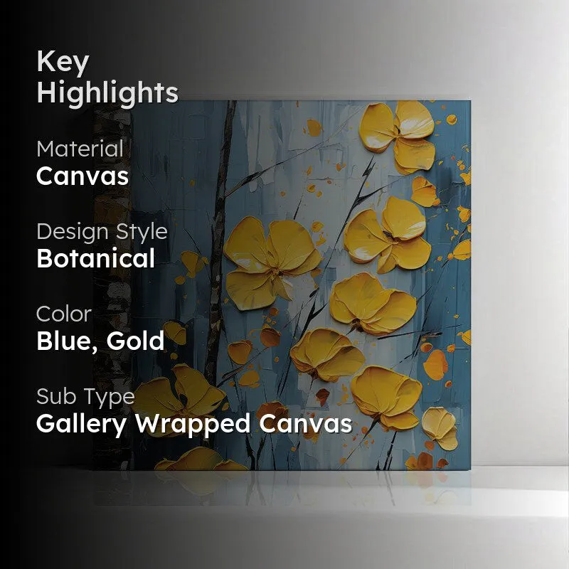 Yellow Yale Canvas Wall Art media 2