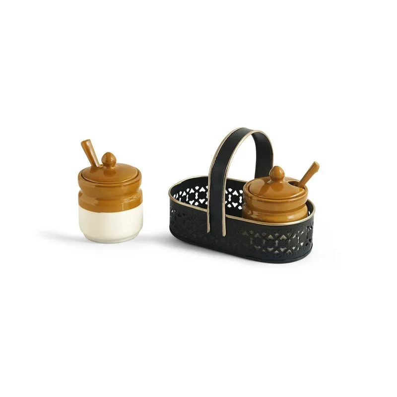 Rustora Ceramic Jar Set - Five Piece Set media 3