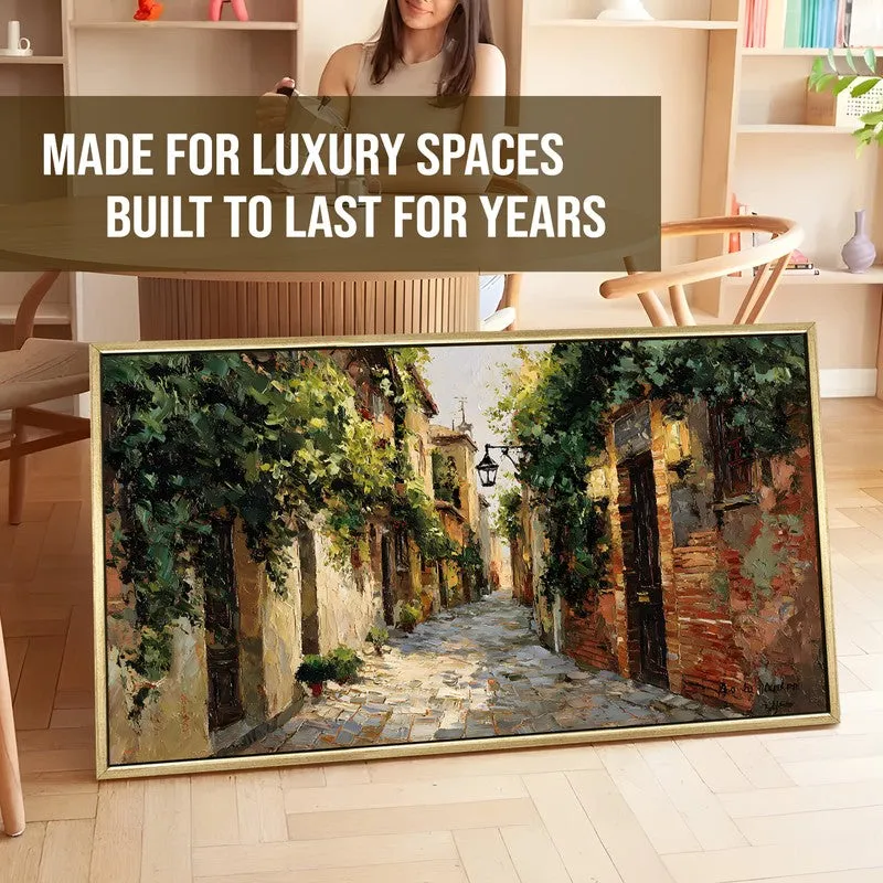 Narrowlane Canvas Wall Painting With Frame media 5