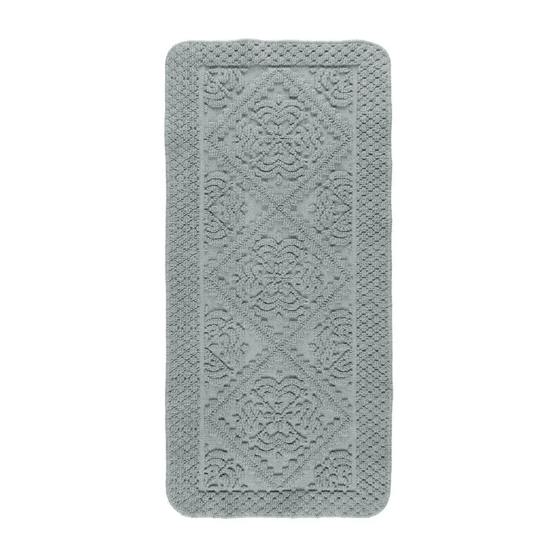 GentleStep Cotton Bath Mats (Grey) - Set of Two media 3