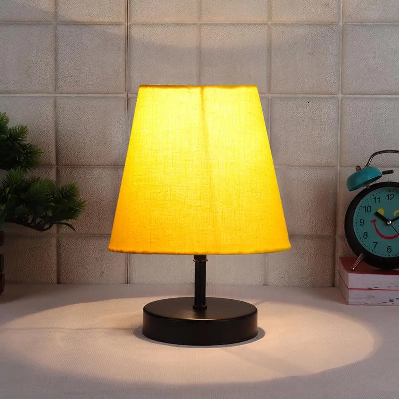 Otravo Fabric Table Lamp - Yellow,Black media 1