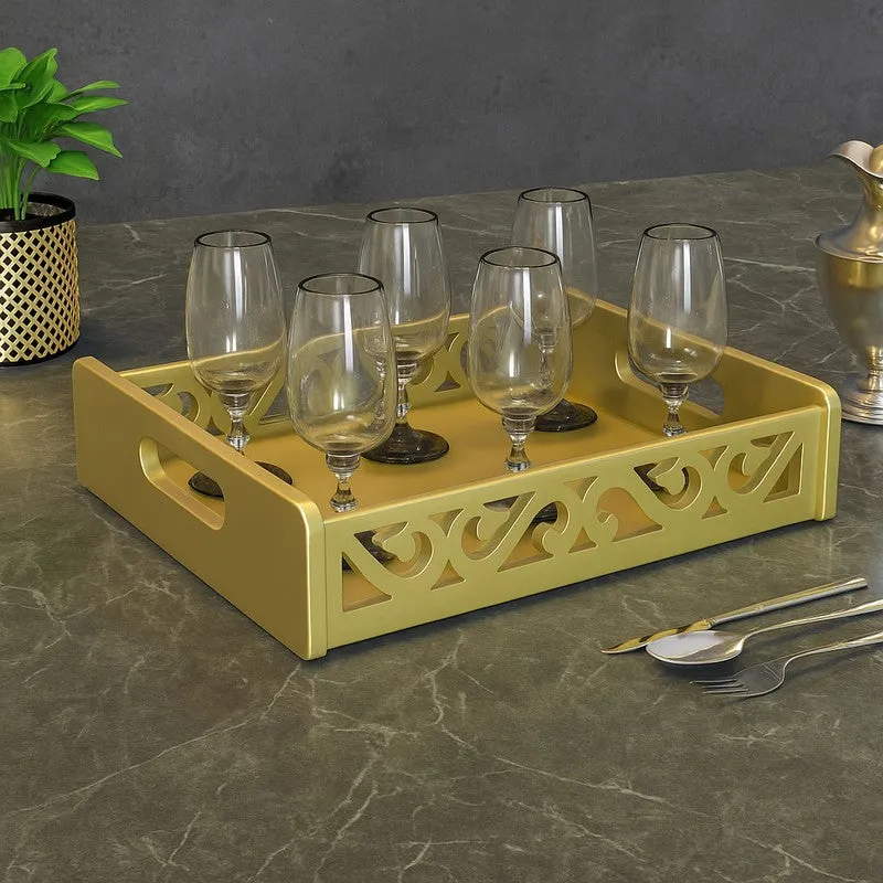 Solvia Wooden Serving Tray media 1