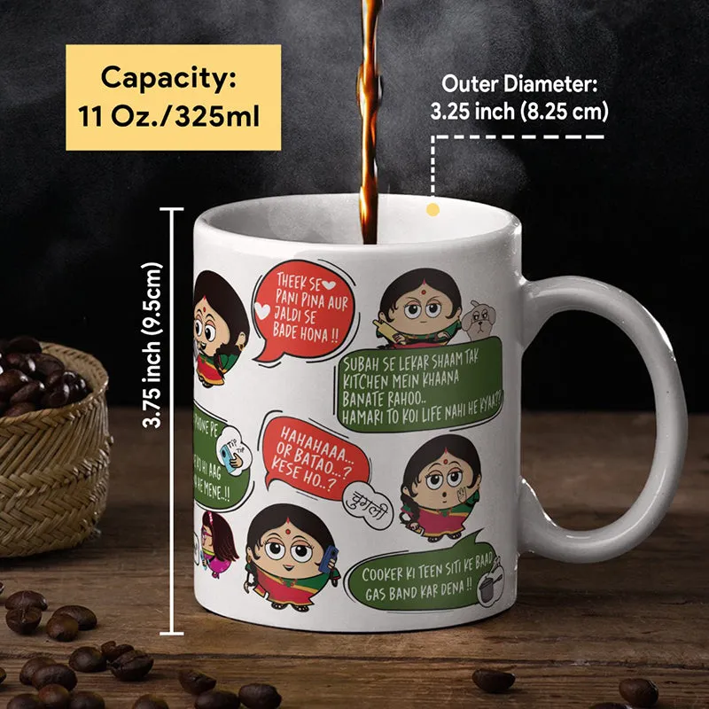 Desi Ceramic Coffee Ceramic Coffee Mug (330 mL) media 5